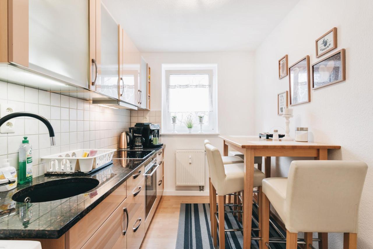Schlummi Gemuetliche Zentrale & Saubere Wohnung Dresden Buitenkant foto