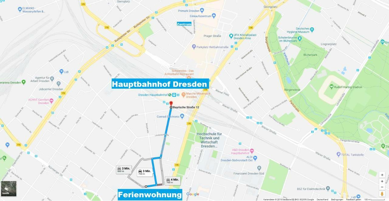 Schlummi Gemuetliche Zentrale & Saubere Wohnung Dresden Buitenkant foto
